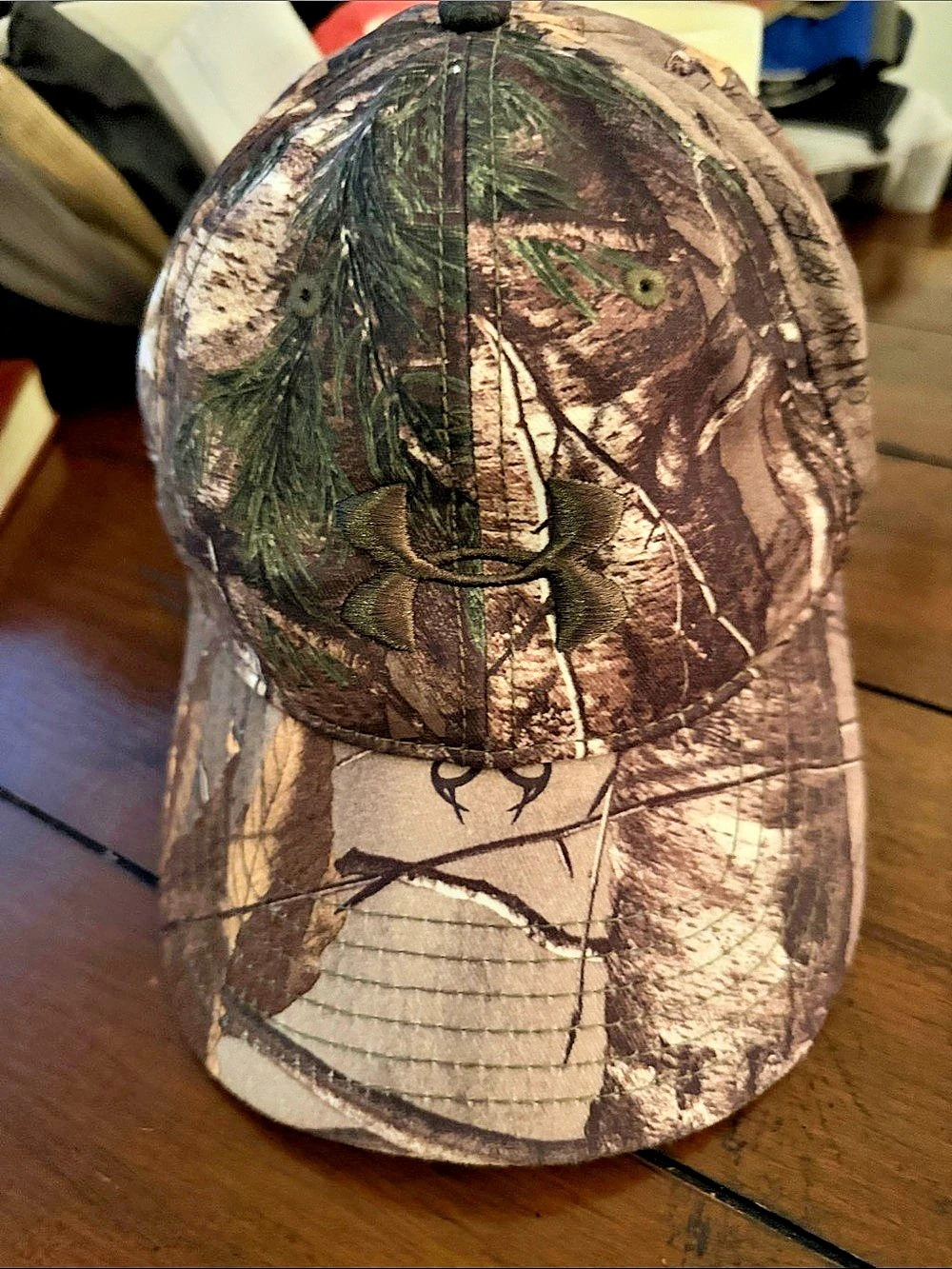 Under Armour Realtree Camo Snapback Cap Brown & Green